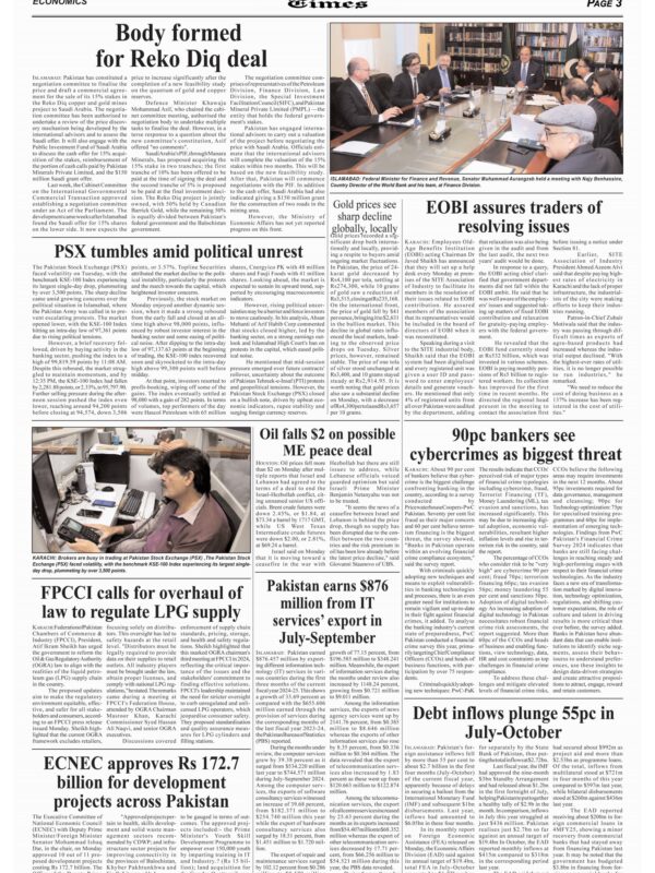 Body Formed For Reko Diq Deal