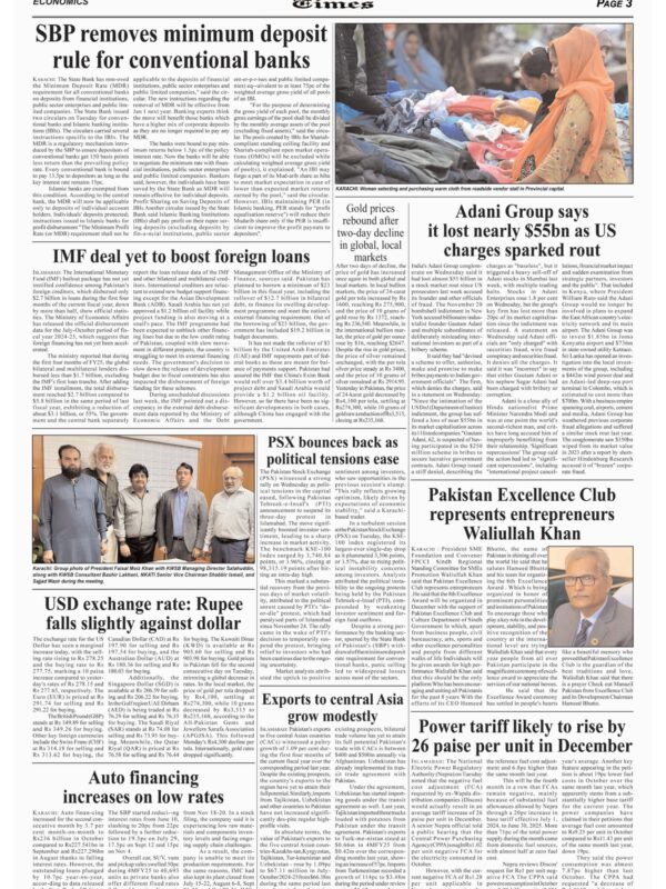 SBP Removes minimum deposit rule for conventional banks