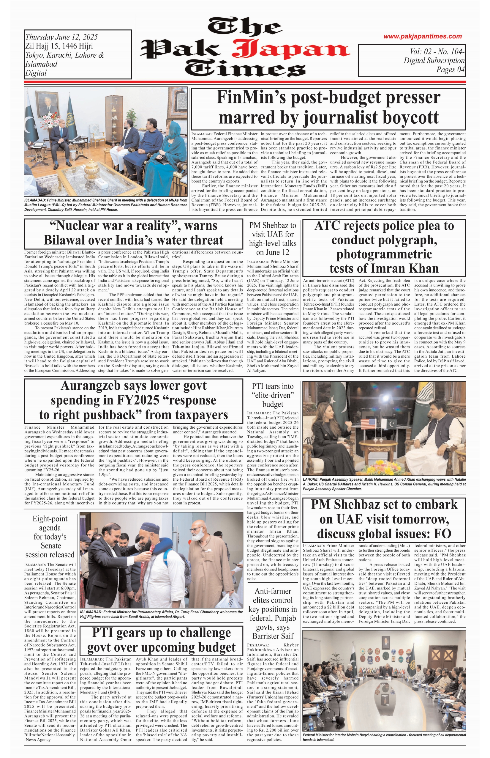 FinMin’s post-budget presser marred by journalist boycott