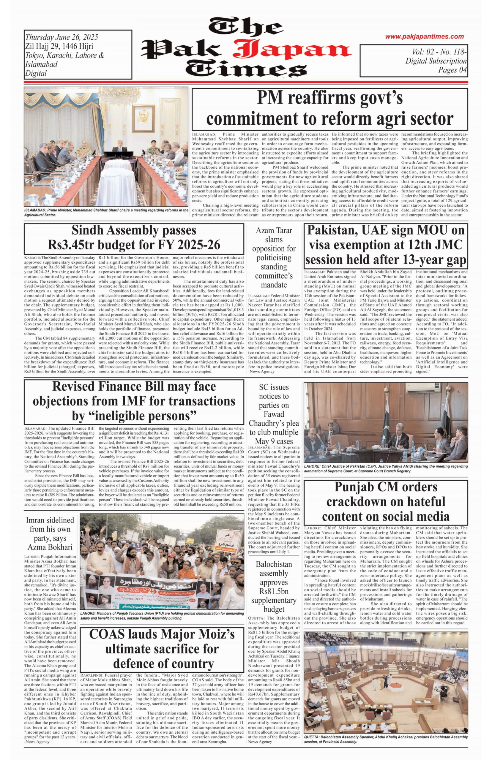 PM reaffirms govt’s commitment to reform agri sector