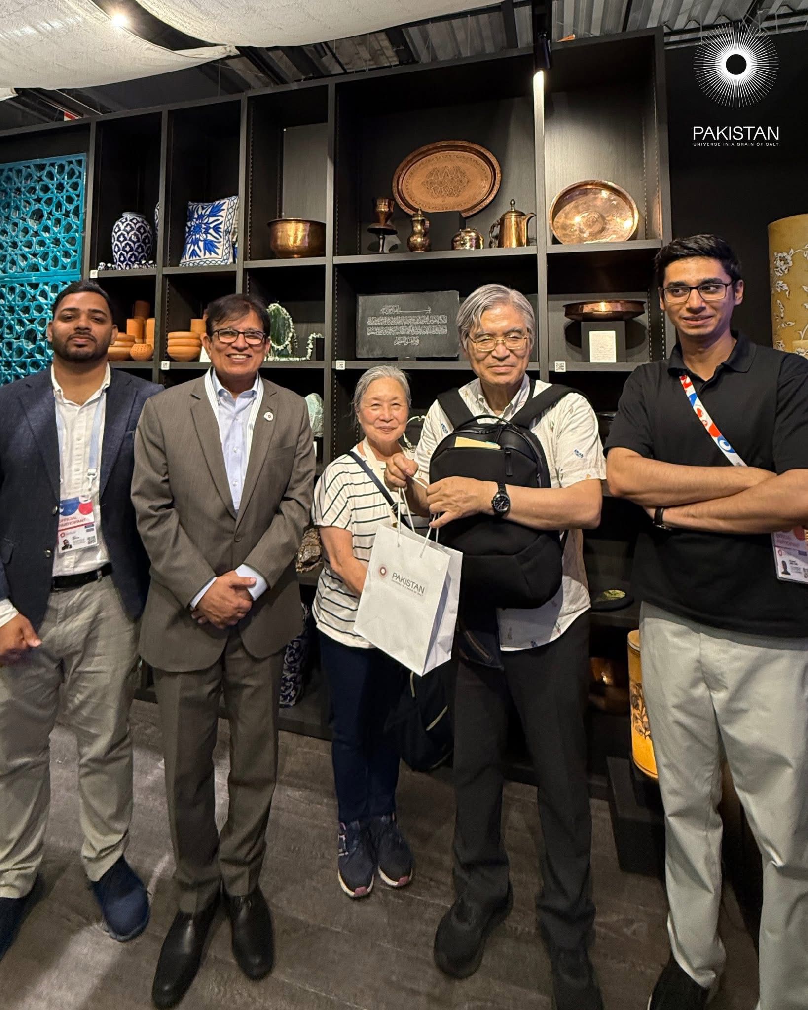 We welcomed Mr. Seiji Kojima – Former Ambassador, Kansai Region – to the Pakistan Pavilion at Expo 2025 Osaka. 🇯🇵🇵🇰