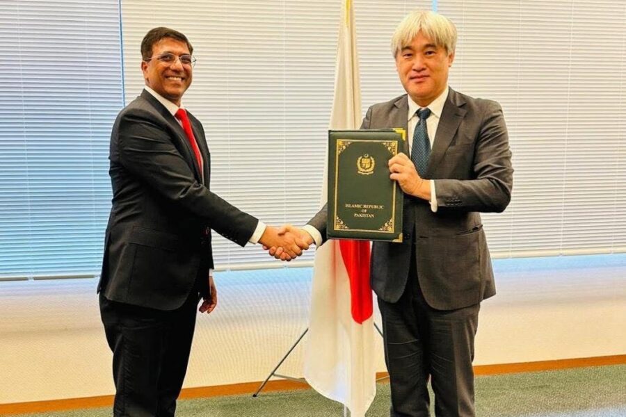 Abdul Hameed Bhutta Presents His Credentials to Japan’s Ministry of Foreign Affairs