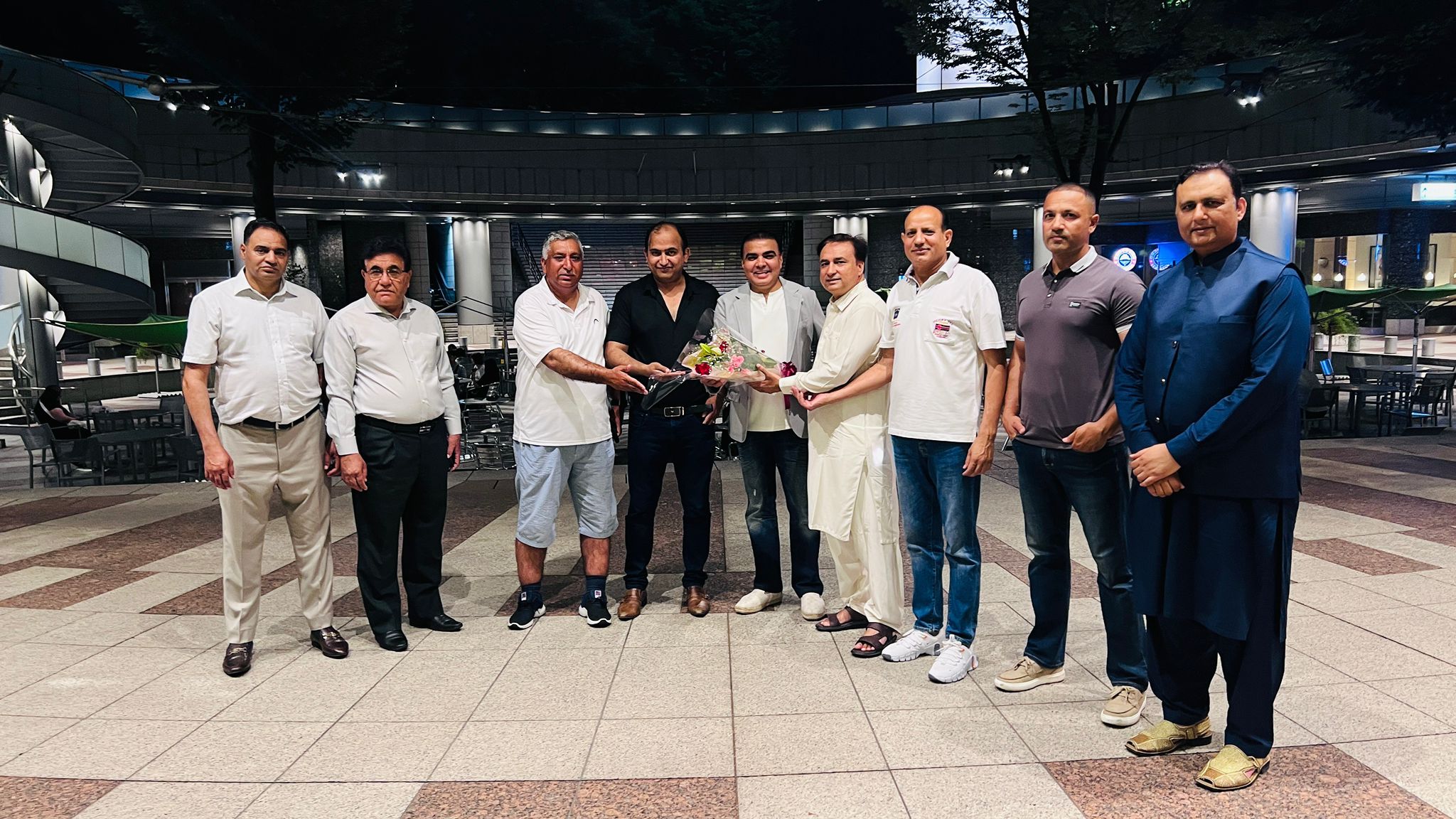 PML-N Chile Chairman Sheikh Tanveer Hosts Reception in Tokyo to Congratulate Chaudhry Asif Mahmood on OPF Appointment