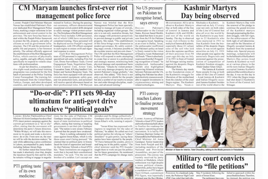 Pakistan to continue supporting people of Jammu and Kashmir, says PM Shehbaz