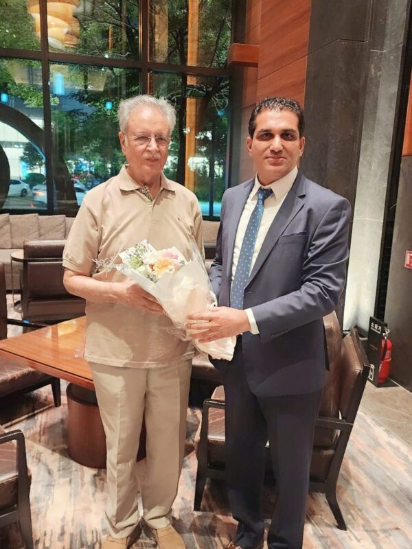 PML-N South Korea Delegation Meets Senator Pervaiz Rasheed