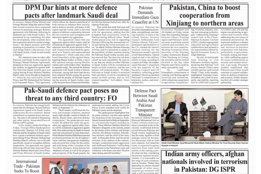Pakistan, KSA accord redraws security map