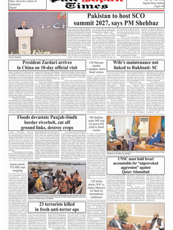 Pakistan to host SCO summit 2027, says PM Shehbaz