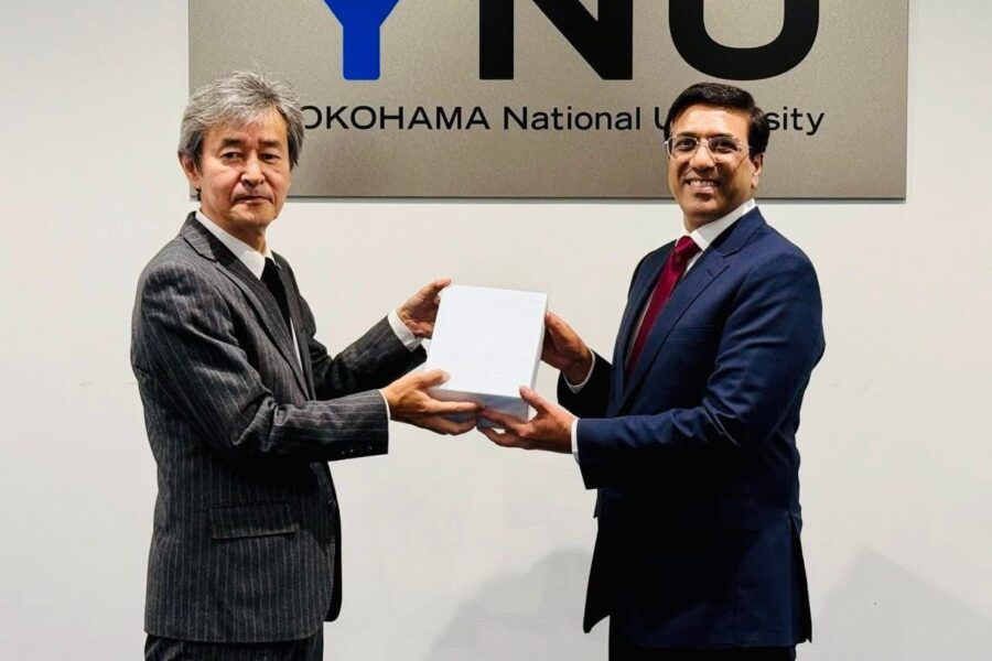 Ambassador Abdul Hameed Meets President of Yokohama National University to Enhance Academic Collaboration