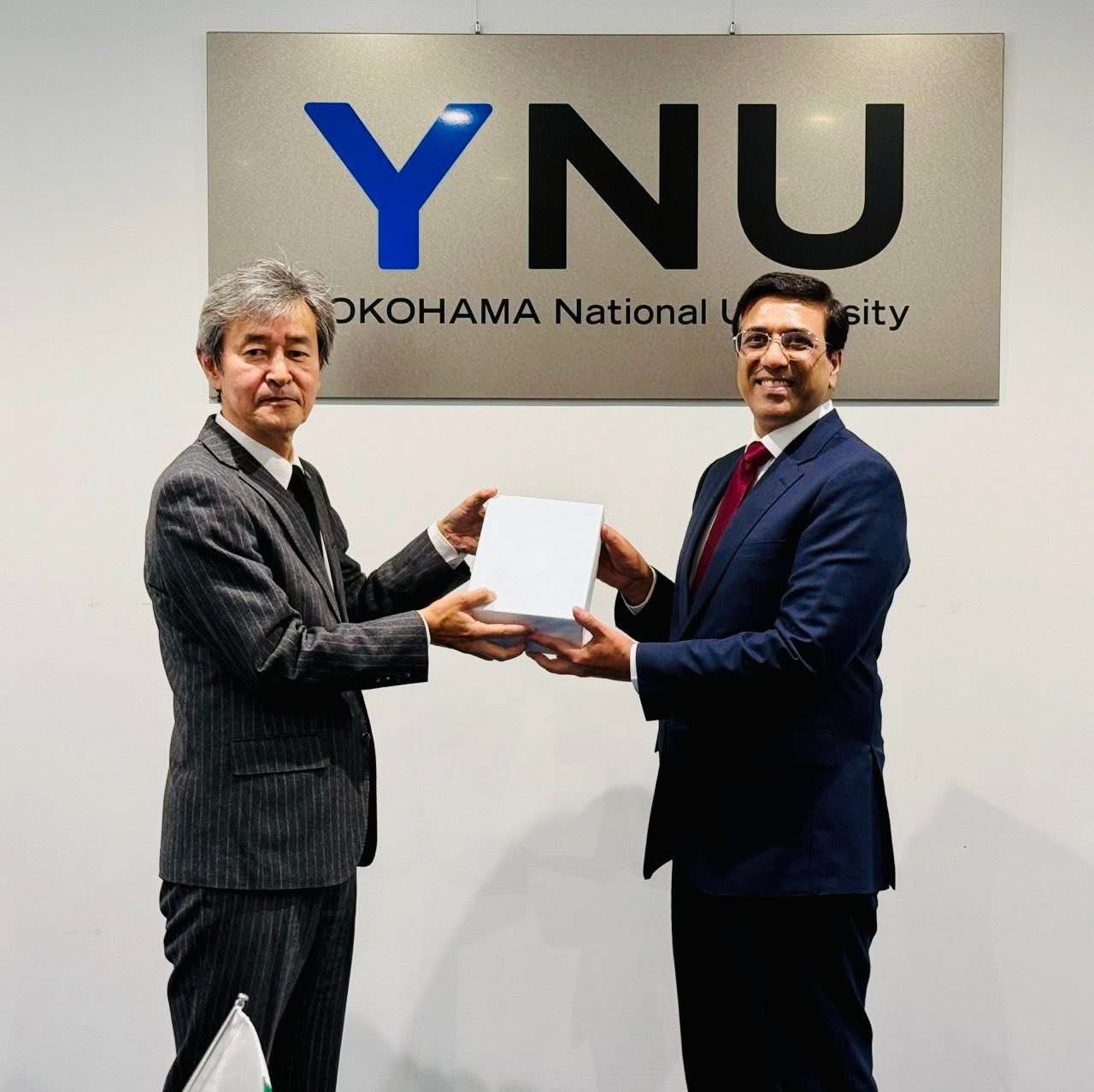 Ambassador Abdul Hameed Meets President of Yokohama National University to Enhance Academic Collaboration
