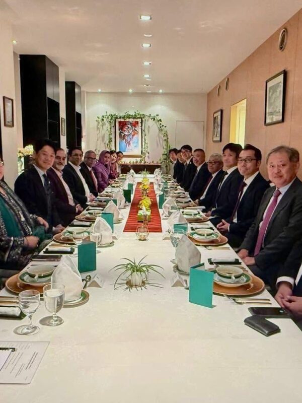 Ambassador Abdul Hameed Hosts Dinner to Strengthen Pakistan–Japan Economic and Business Ties