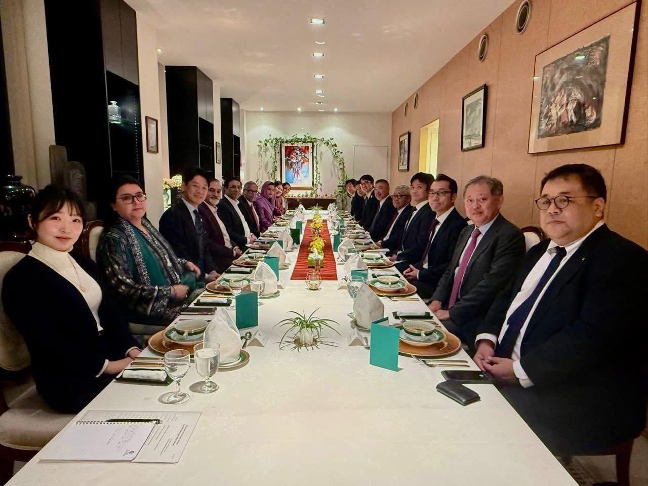 Ambassador Abdul Hameed Hosts Dinner to Strengthen Pakistan–Japan Economic and Business Ties