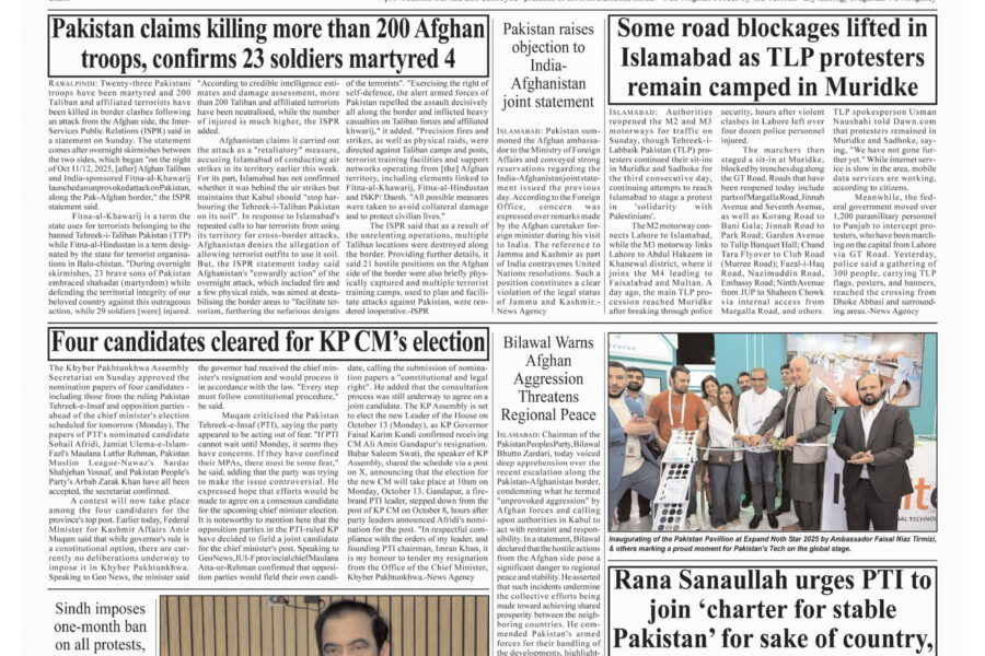 PM Shehbaz praises army for “strong and effective” response to Afghan aggression