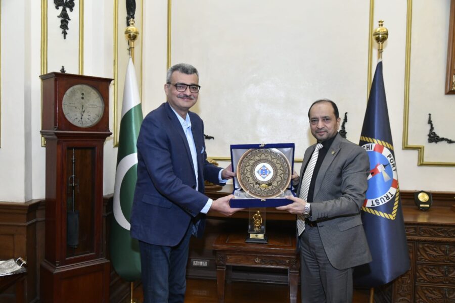 Dr. Ali Farhan Razi Meets KPT Chairman to Discuss Joint Philanthropic Initiatives