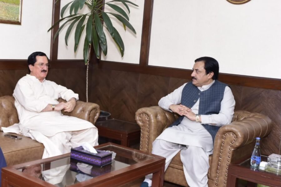 Deputy Chairman Senate Syedal Khan Nasar Meets Nawab Ayaz Khan Jogezai to Discuss Balochistan’s Development, Attends Russia Day Ceremony in Islamabad