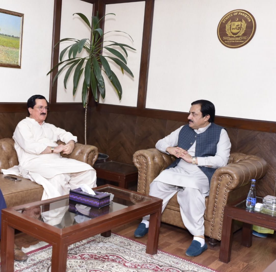 Deputy Chairman Senate Syedal Khan Nasar Meets Nawab Ayaz Khan Jogezai to Discuss Balochistan’s Development, Attends Russia Day Ceremony in Islamabad