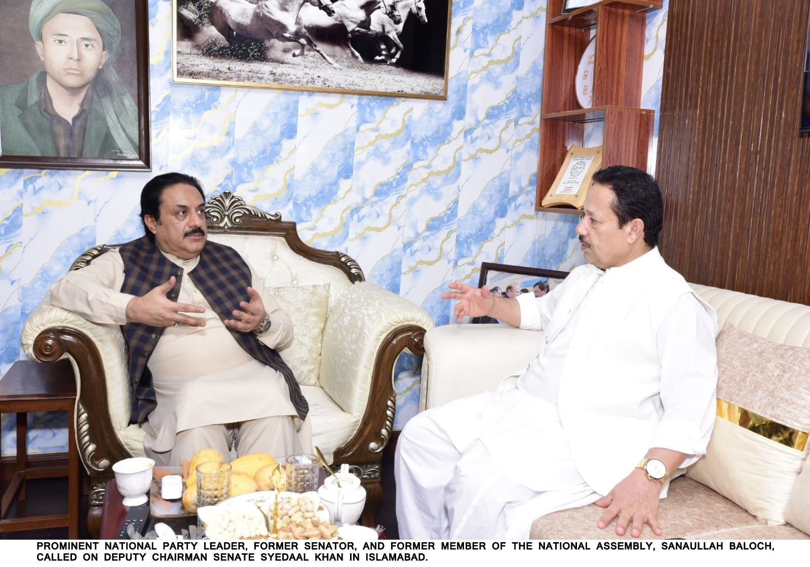 Balochistan’s Progress Requires Political Unity and Collective Efforts, Says Deputy Chairman Senate