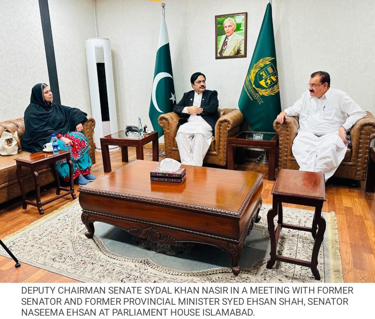 Deputy Chairman Senate Syedaal Khan Nasar Intensifies Public and Parliamentary Outreach, Calls for Unity, Development and Youth Empowerment